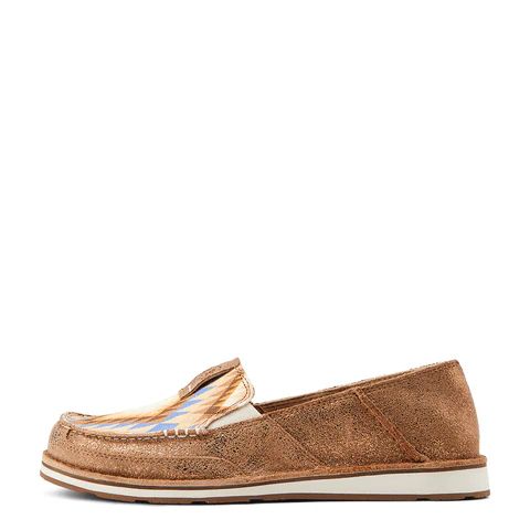 Ariat Women's Cruiser Metallic Bronze/Blanket Print Shoes 10044528 - Image 3