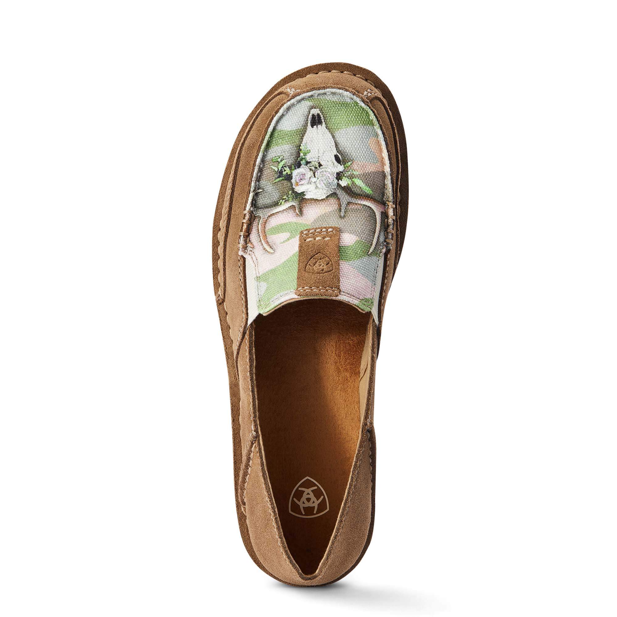 Ariat Women's Cruiser Relaxed Bar/Doe Camo Print Shoes 10042531 - Image 3