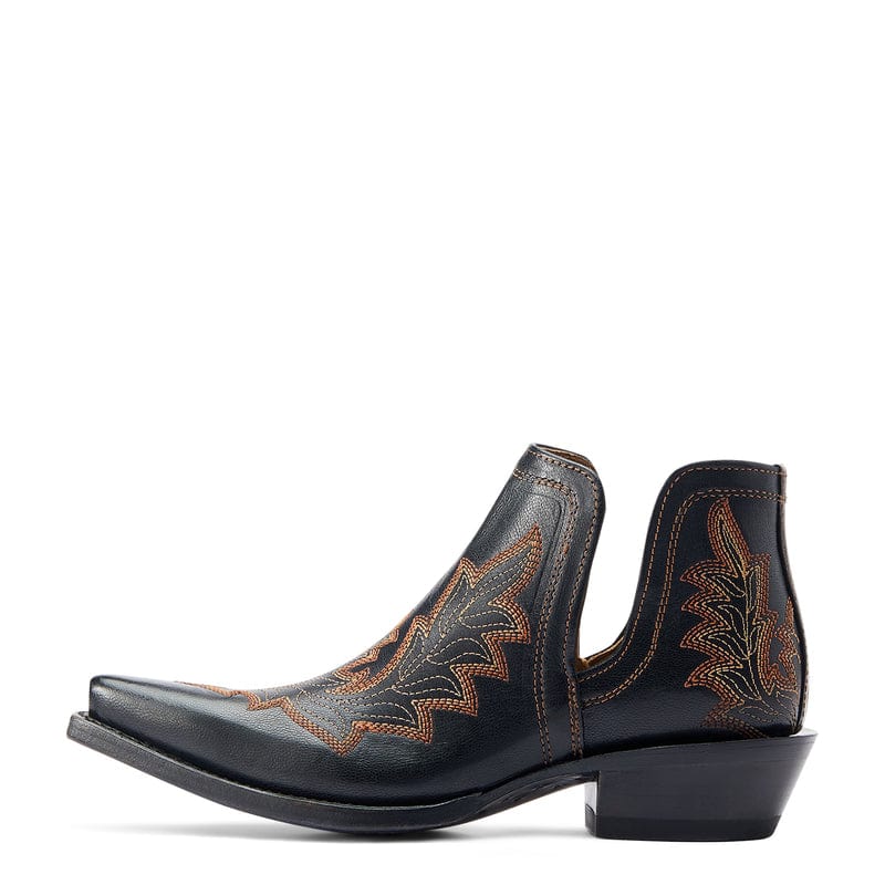 Ariat Women's Dixon Bohemian Black Low Heel Western Booties 10044503 - Image 3