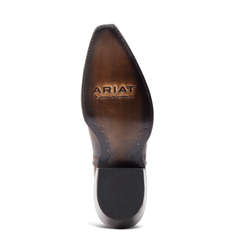 Ariat Women's Dixon Rhino Tan Low Heel Western Booties 10044502 - Image 7
