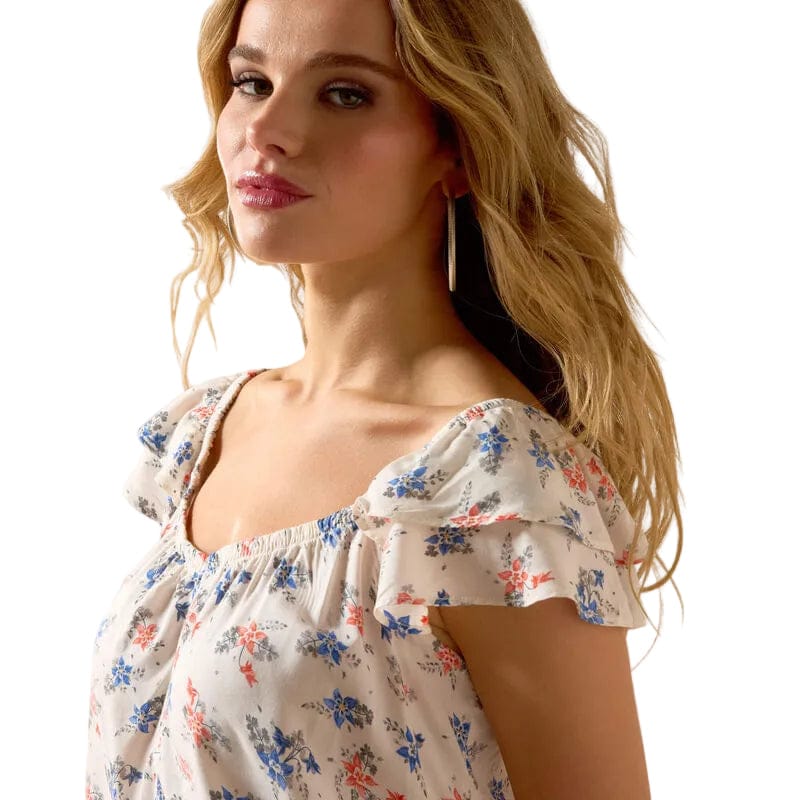 Ariat Women's Floral Print Lynn Shirt 10071134 - Image 4