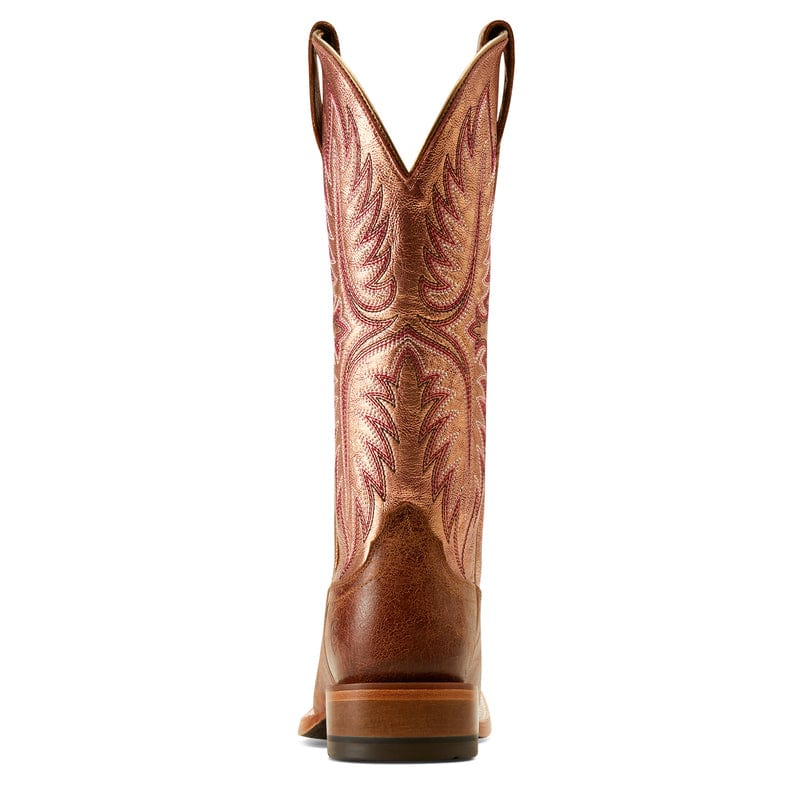 Ariat Women's Frontier Calamity Jane Bite The Dust Brown Square Toe Western Boots 10051024 - Image 5
