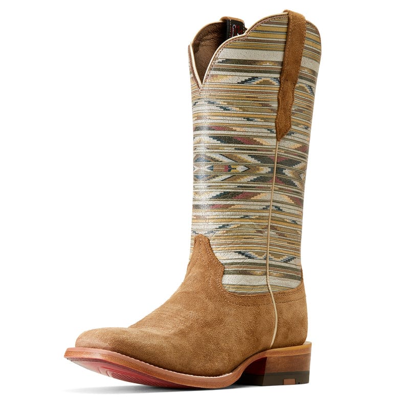 Ariat Women's Frontier Chimayo Dijon Roughout Square Toe Western Boots 10047051 - Image 7