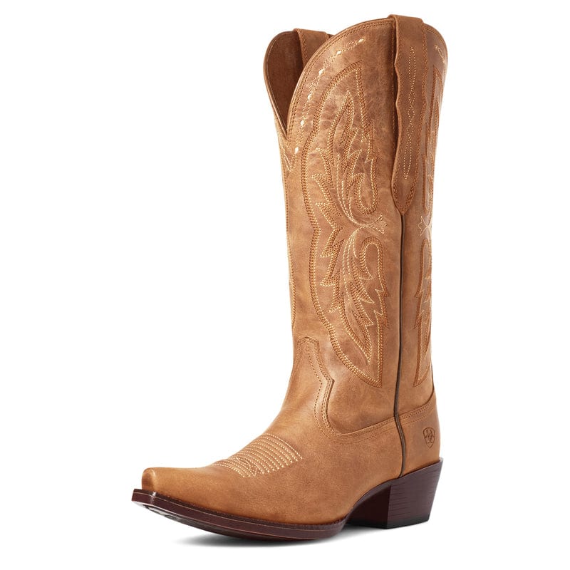 Ariat Women's Heritage Distressed Brown Snip Toe Western Boots 10036047 - Image 2