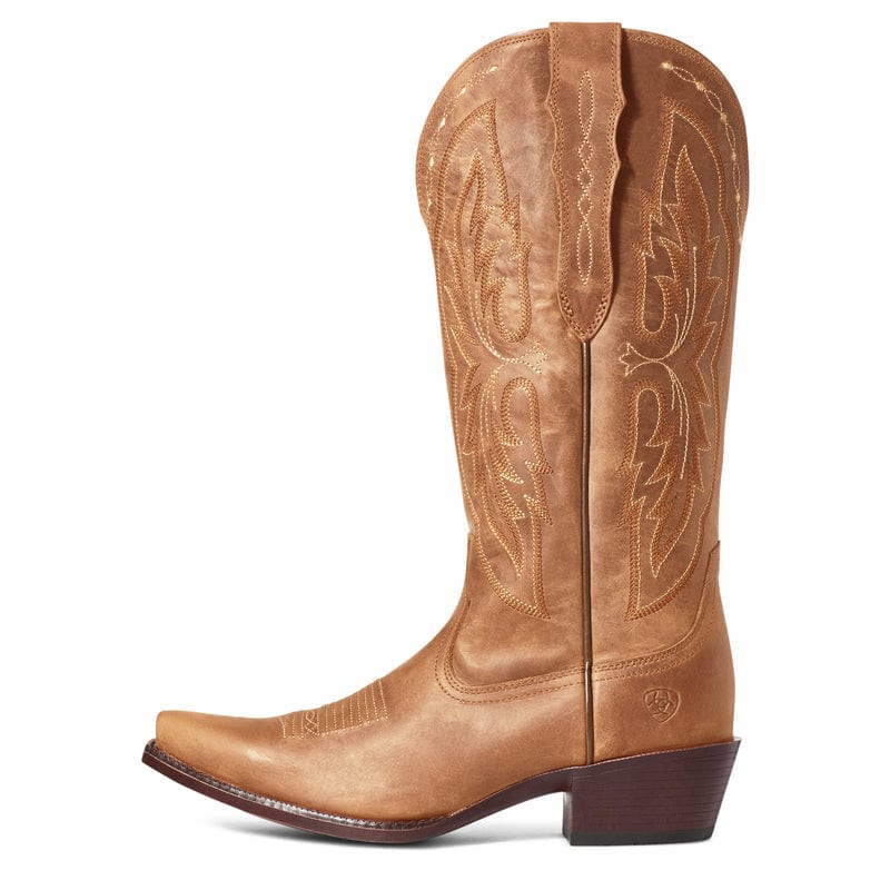 Ariat Women's Heritage Distressed Brown Snip Toe Western Boots 10036047 - Image 3