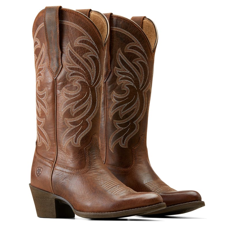 Ariat Women's Sassy Brown Heritage Stretchfit J Toe Western Boots 10051051 - Image 6
