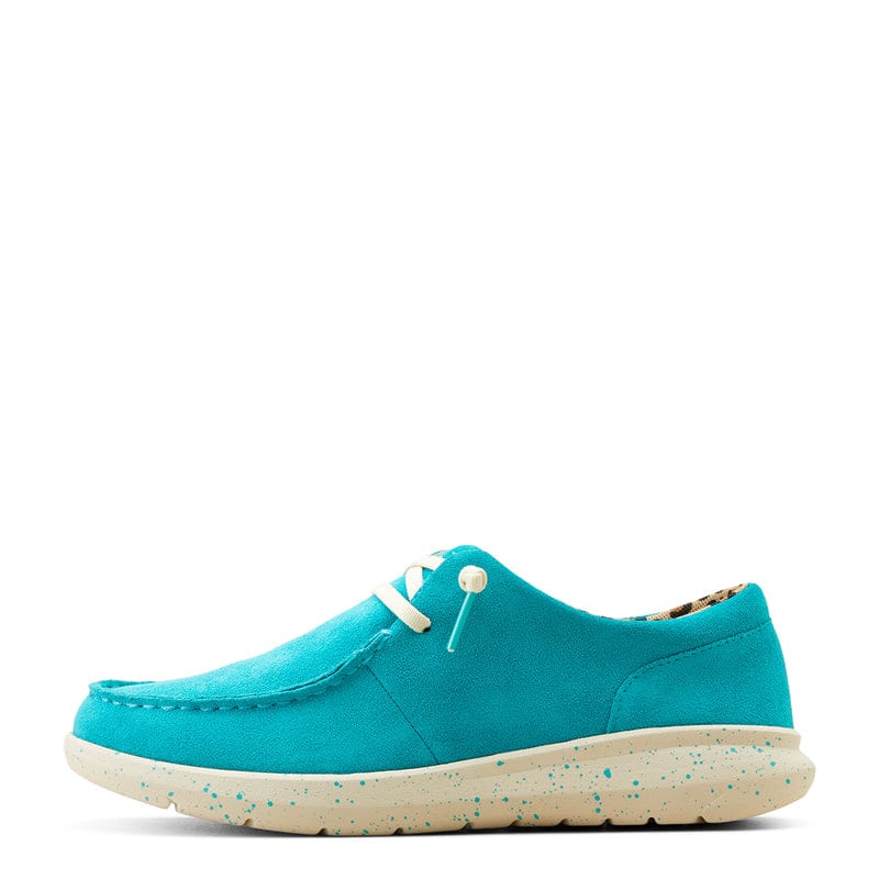 Ariat Women's Hilo Brightest Turquoise Slip On Shoes 10050971 - Image 3