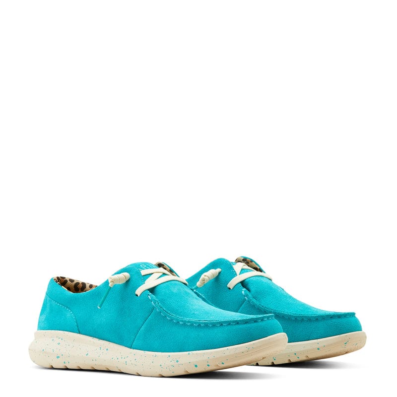 Ariat Women's Hilo Brightest Turquoise Slip On Shoes 10050971 - Image 6