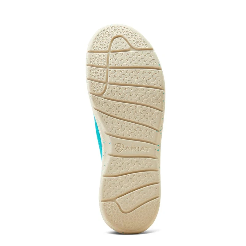 Ariat Women's Hilo Brightest Turquoise Slip On Shoes 10050971 - Image 7