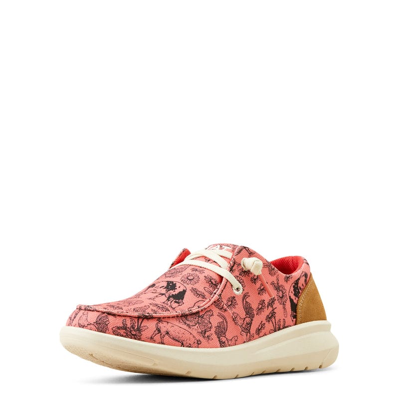 Ariat Women's Hilo Coral Livestock Slip On Shoes 10050926 - Image 2