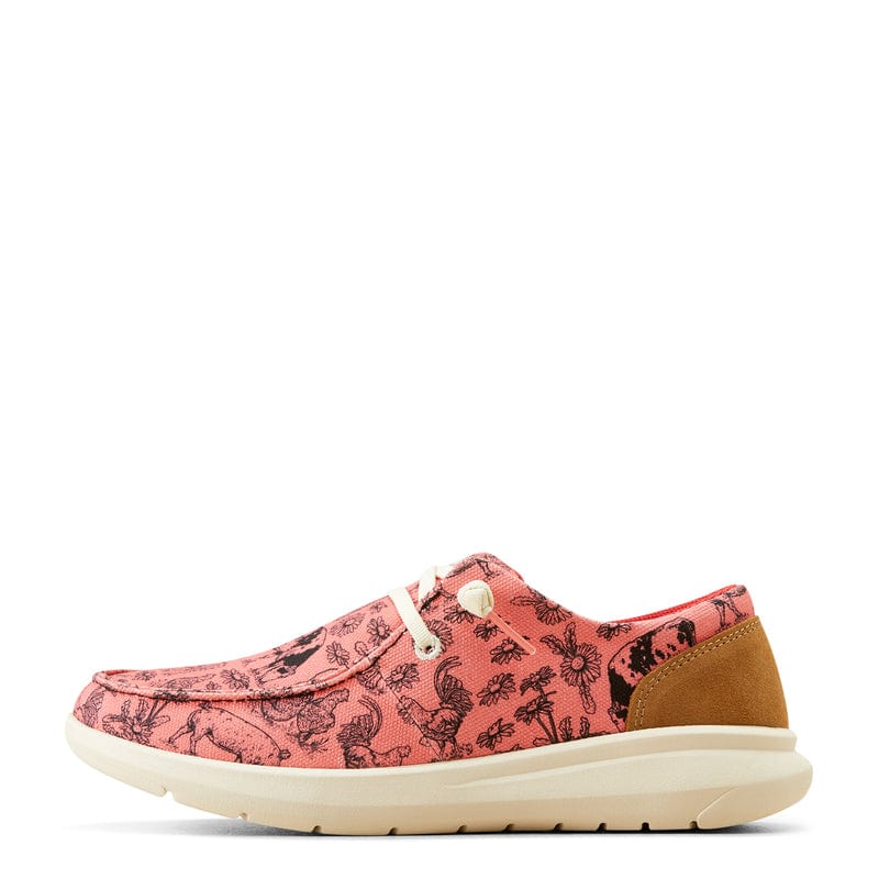 Ariat Women's Hilo Coral Livestock Slip On Shoes 10050926 - Image 3