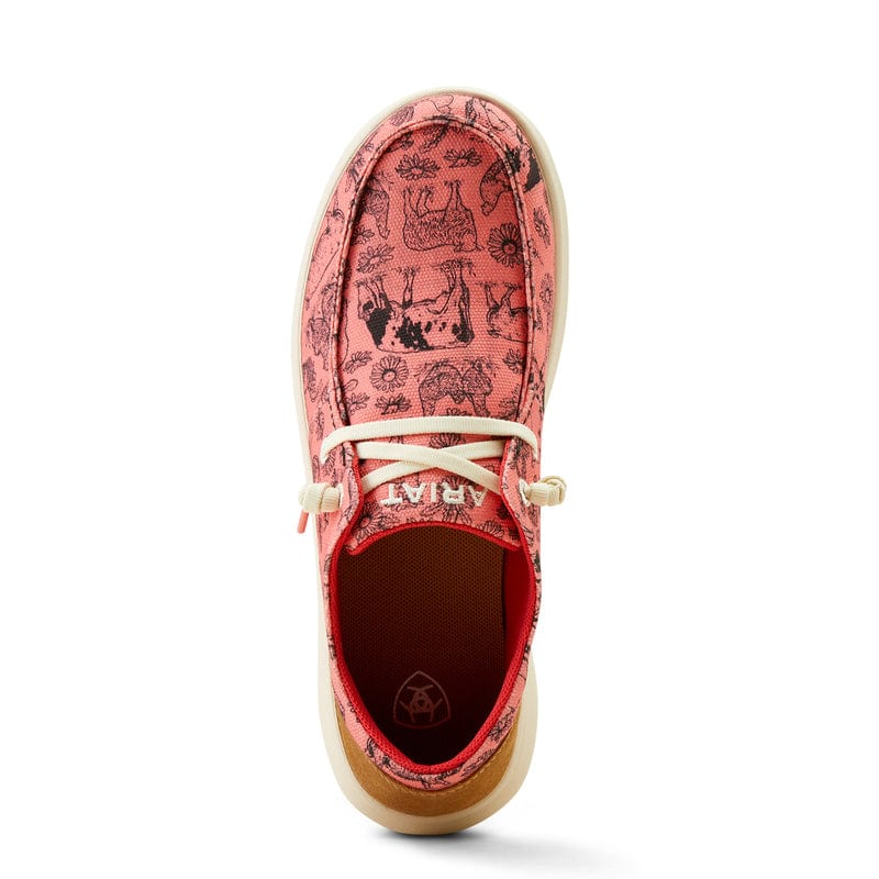 Ariat Women's Hilo Coral Livestock Slip On Shoes 10050926 - Image 4