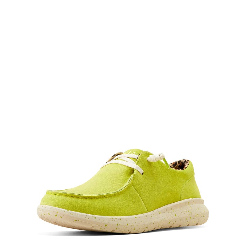 Ariat Women's Hilo Electric Lime Slip On Shoes 10050970 - Image 2