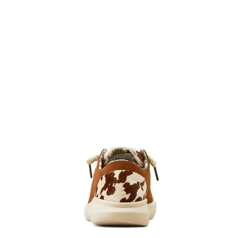 Ariat Women's Hilo Ginger Suede Cow Hair Slip On Shoes 10050973 - Image 4