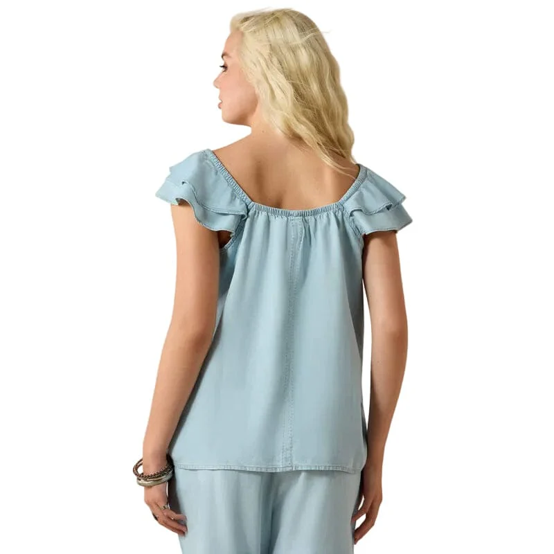 Ariat Women's Indigo Wash Lynn Shirt 10071135 - Image 2