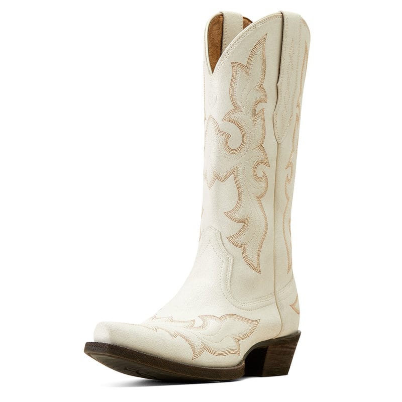 Ariat Women's Jennings Distresses Ivory Snip Toe Western Boot 10046996 - Image 2