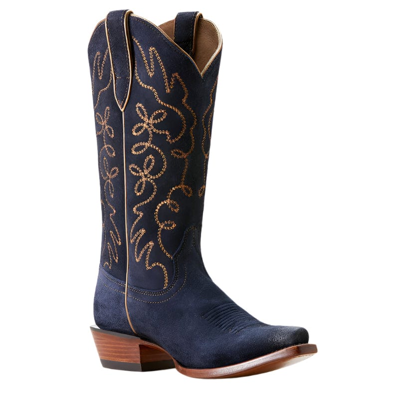Ariat Women's Jukebox Blue Suede Western Boot 10053793
