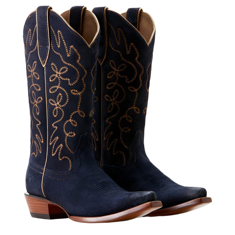 Ariat Women's Jukebox Blue Suede Western Boot 10053793 - Image 5