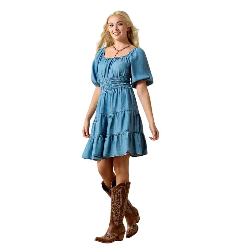 Ariat Women's Light Wash Indigo Juliet Dress 10071132