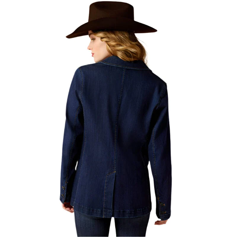 Ariat Women's Midnight Denim Blazer 10053928 - Image 2
