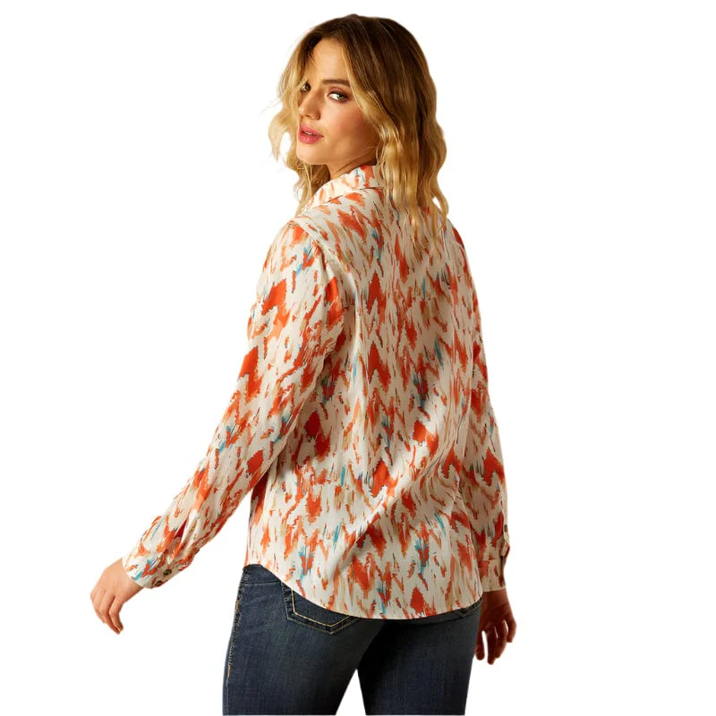 Ariat Women's Painted Watercolor Homestyle Shirt 10060365 - Image 2