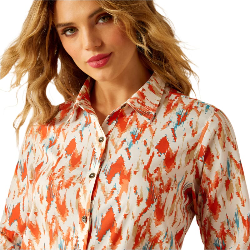 Ariat Women's Painted Watercolor Homestyle Shirt 10060365 - Image 4