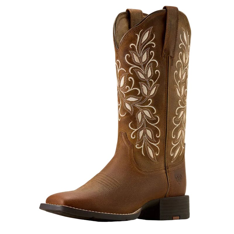 Ariat Women's Pearl Round Up Holly Western Boots 10074320 - Image 2