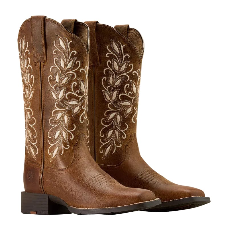Ariat Women's Pearl Round Up Holly Western Boots 10074320 - Image 3
