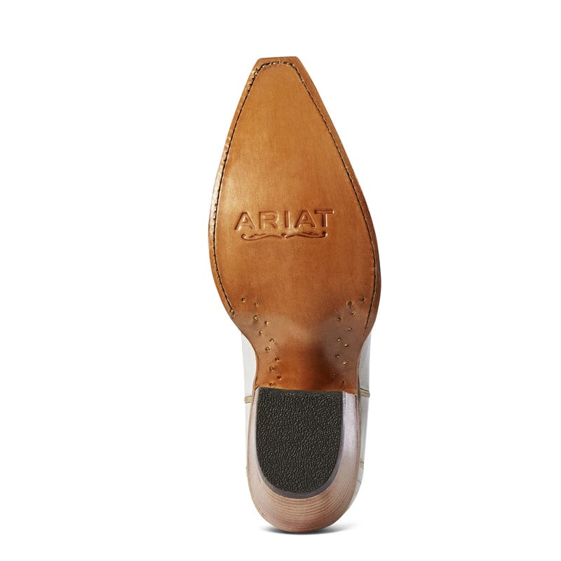 Ariat Women's Pearl White Snip Toe Western Boots 10031549 - Image 6