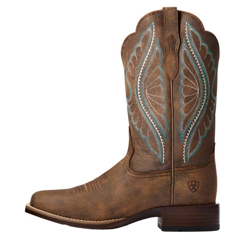 Ariat Women's Prime Time Brown Western Boots 10034163 - Image 3