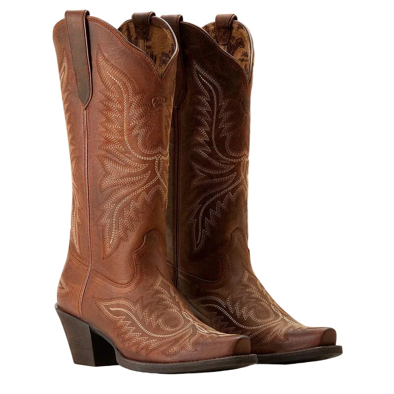 Ariat Women's Rafter Tan Round Up Collins Western Boot 10053788 - Image 3