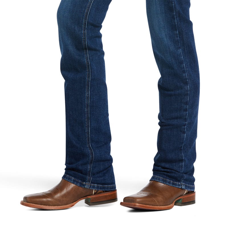 Ariat Women's REAL Candice Mid Rise Straight Leg Jeans 10039608 - Image 7