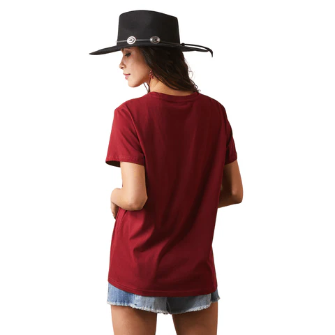 Ariat Women's REAL Daisy Steer Tee 10043757 - Image 3