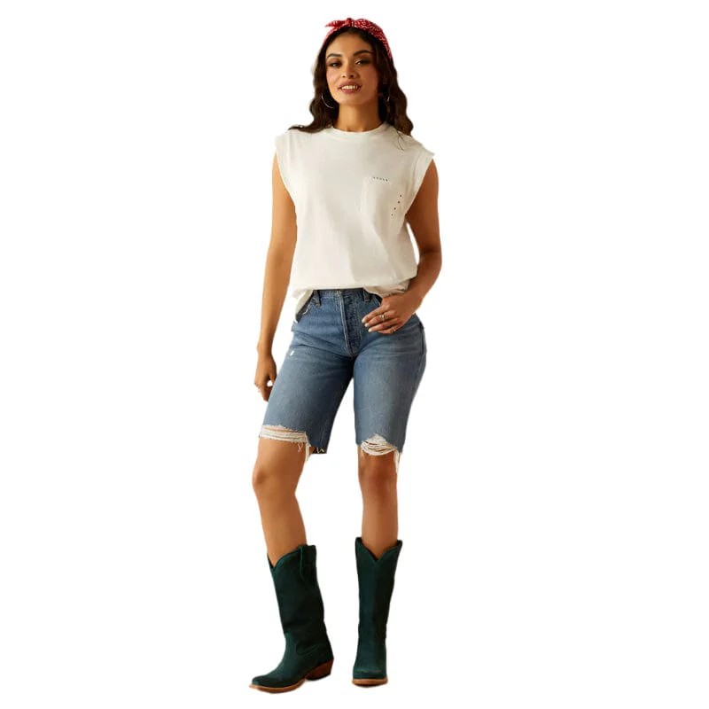 Ariat Women's Repaired Tee T-Shirt 10054580 - Image 3