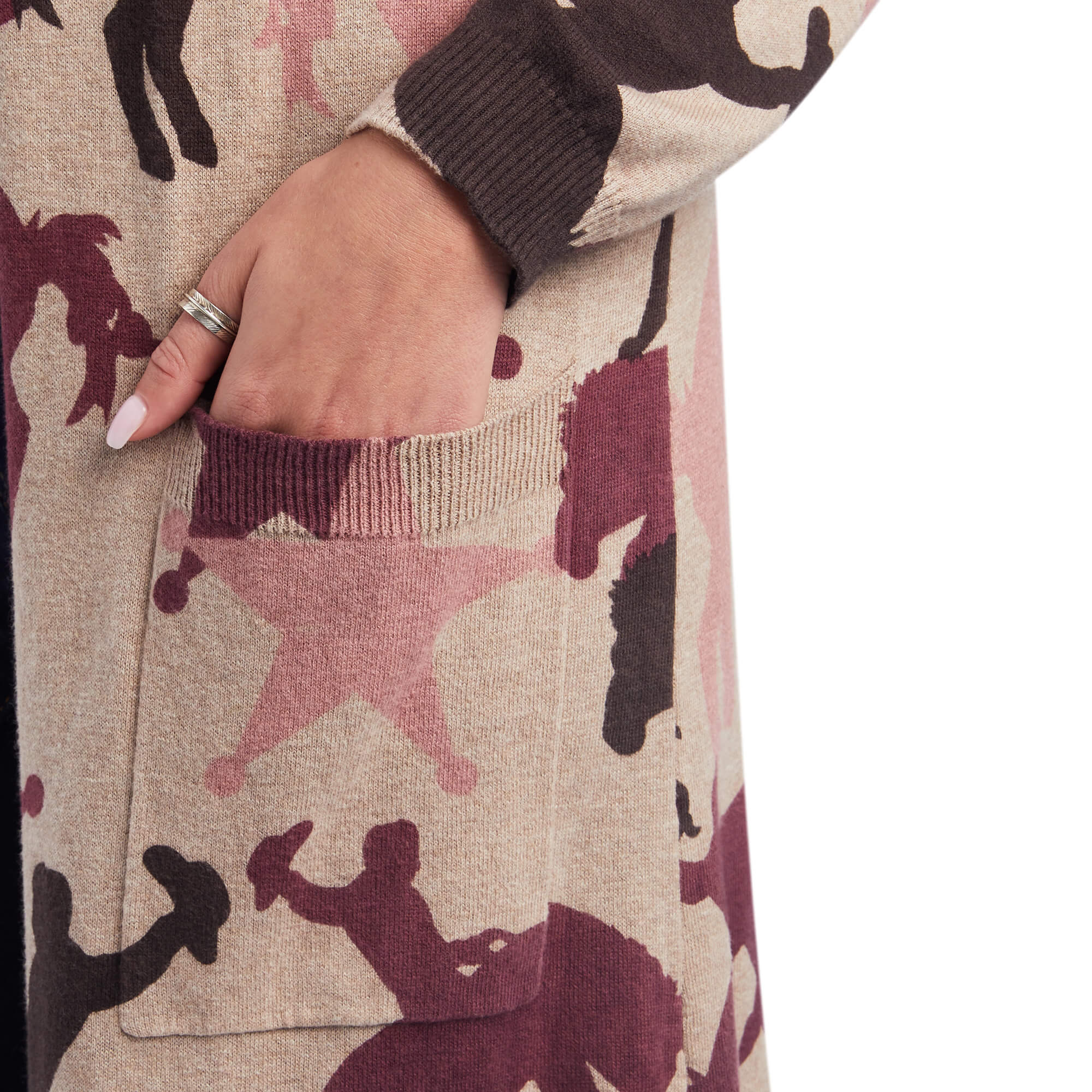 Ariat Women's Ride into the Sunset Cardigan 10041673 - Image 3