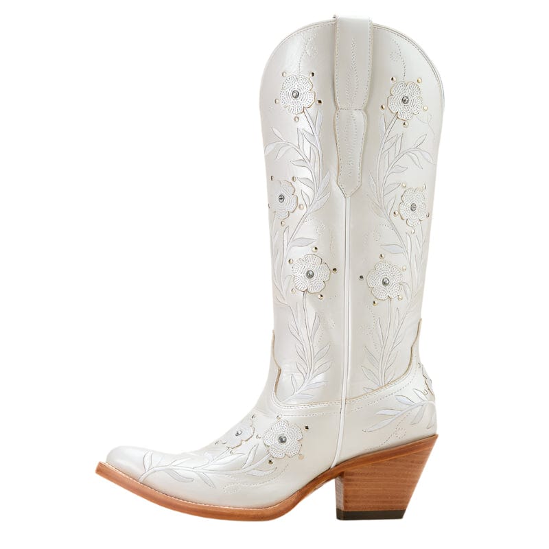 Ariat Women's Romance Pearly White Western Boot 10061310 - Image 4