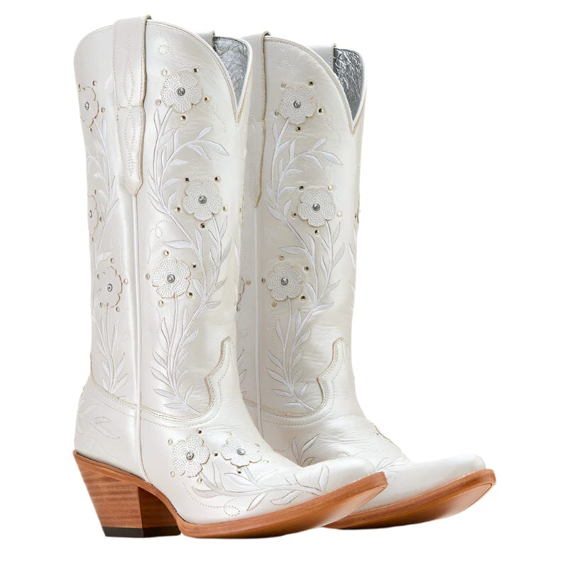 Ariat Women's Romance Pearly White Western Boot 10061310 - Image 6