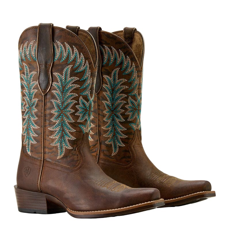 Ariat Women's Sassy Brown Beaumont K Toe Western Boot 10063900 - Image 7