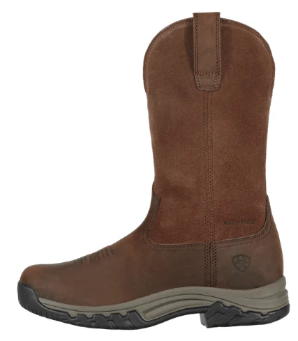 Ariat Women's Distressed Brown Terrain Pull On Waterproof Boots 10011845 - Image 2