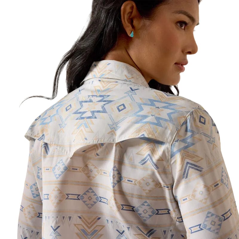 Ariat Women's Turtledove Faded Southwest Print Western VentTek Shirt 10071065 - Image 4