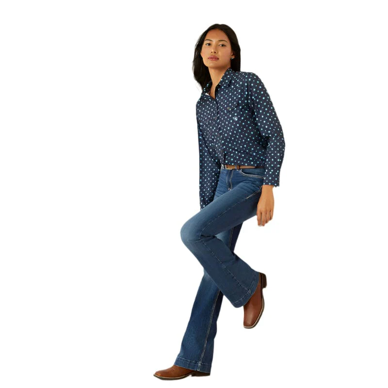 Ariat Women's Western VentTEK Stretch Shirt 10055190 - Image 3