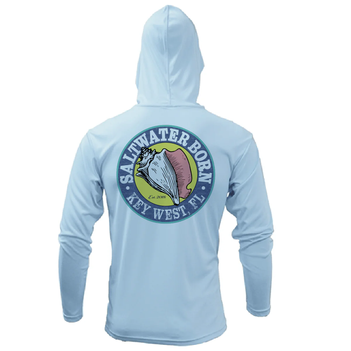 Baby Turtles Long Sleeve UPF 50+ Dry-Fit Hoodie - Image 5