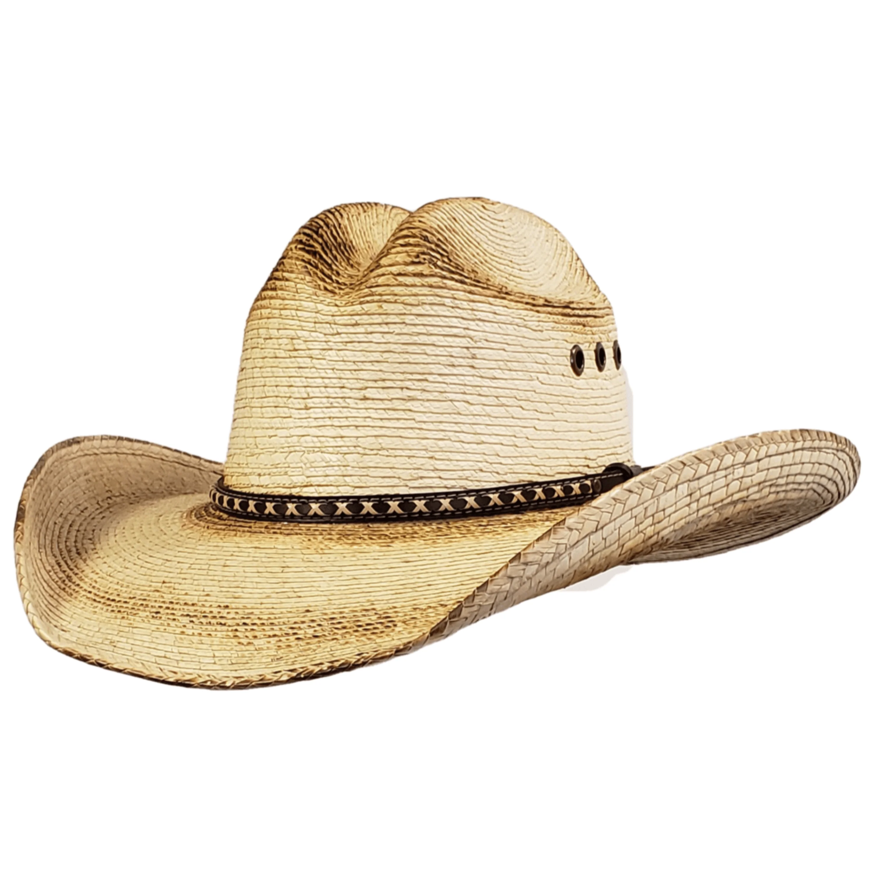 Gone Country Backroads Natural - Palm Cowboy Hat