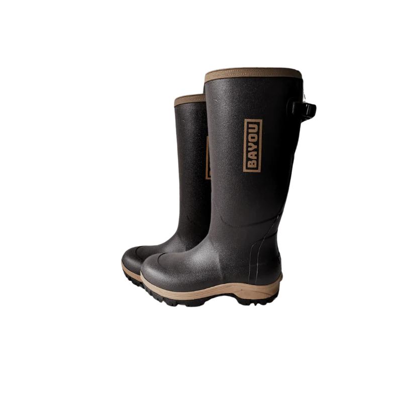 Bayou Men's Black Waterproof Knee Boot