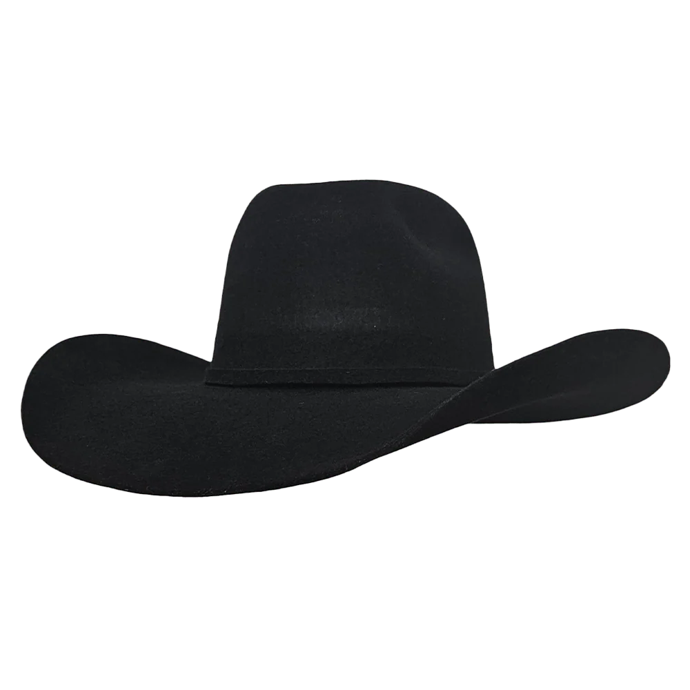 Gone Country Big Sky Black - Wool Cashmere (Montana Series) Cowboy Hat