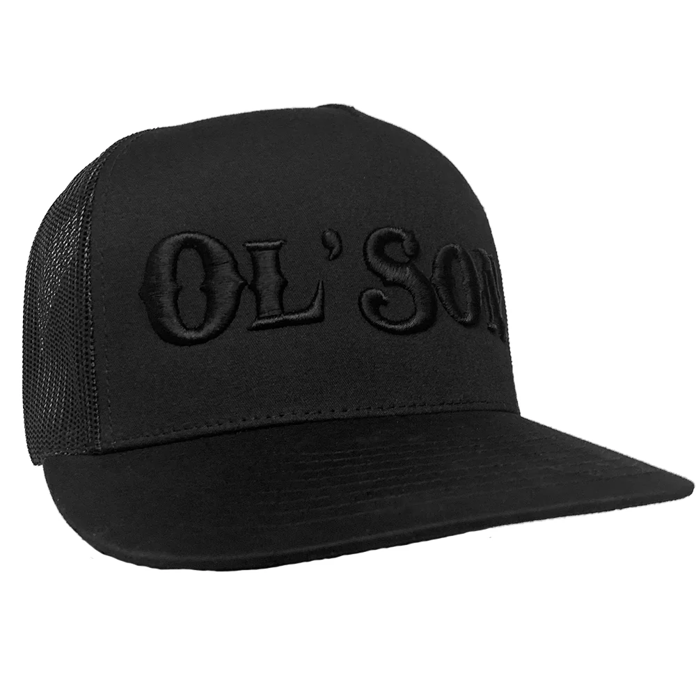 Black on Black Ol' Son Snapback