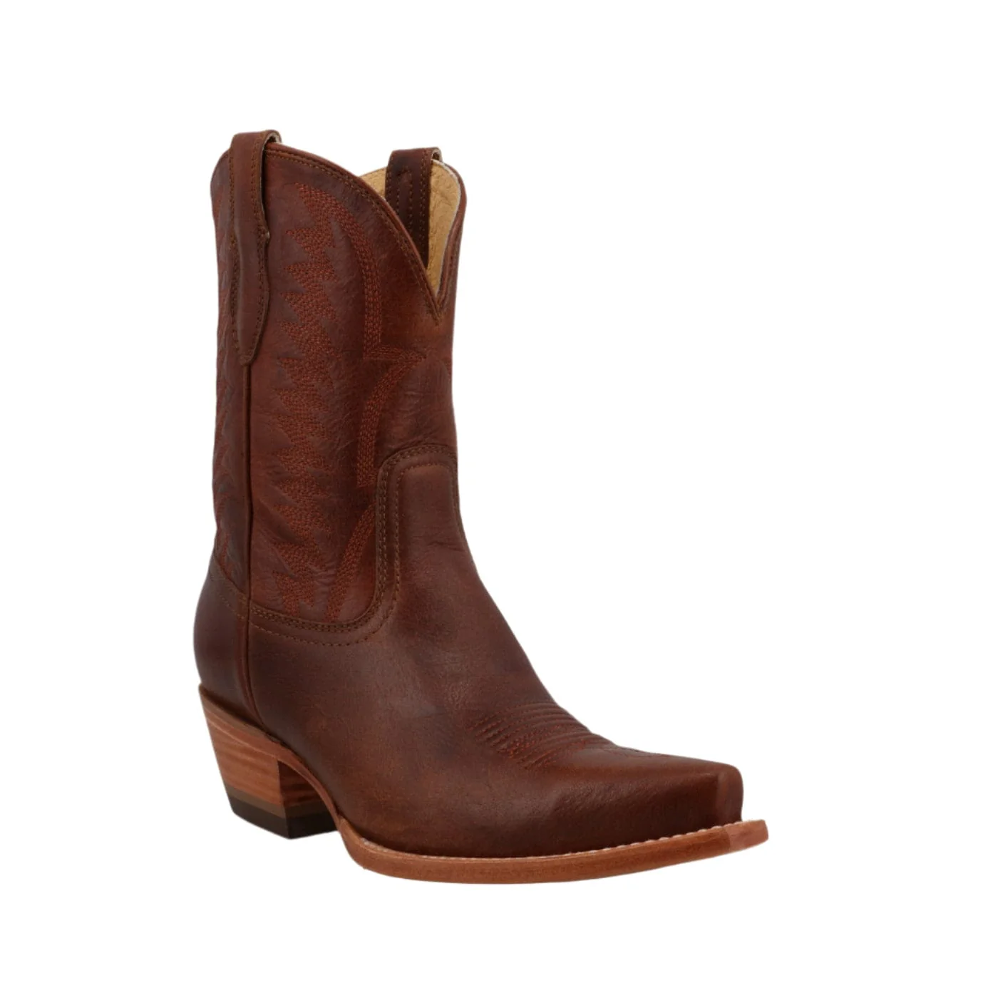 Black Star Women's Chestnut Murphy Western Bootie WBSN043