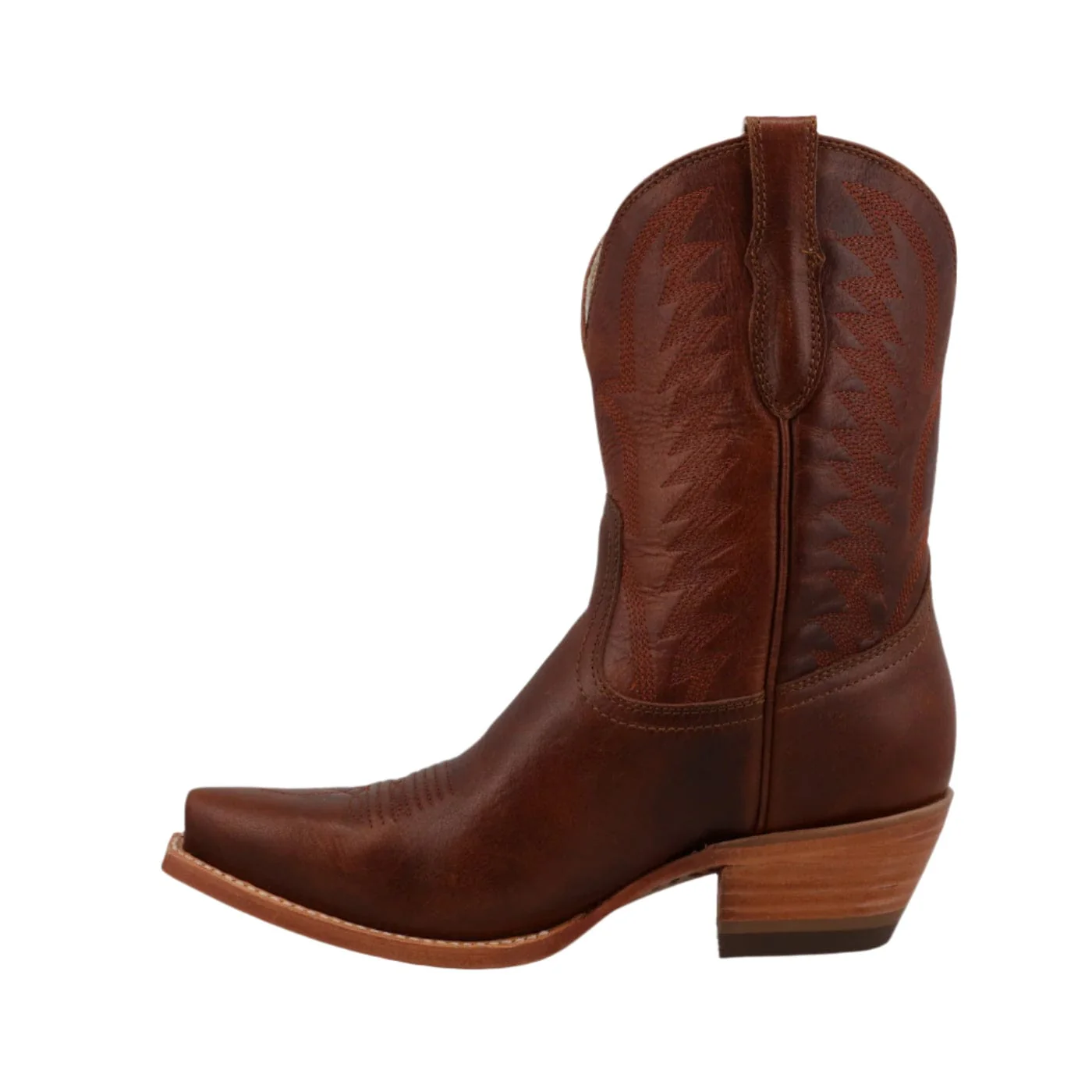 Black Star Women's Chestnut Murphy Western Bootie WBSN043 - Image 2
