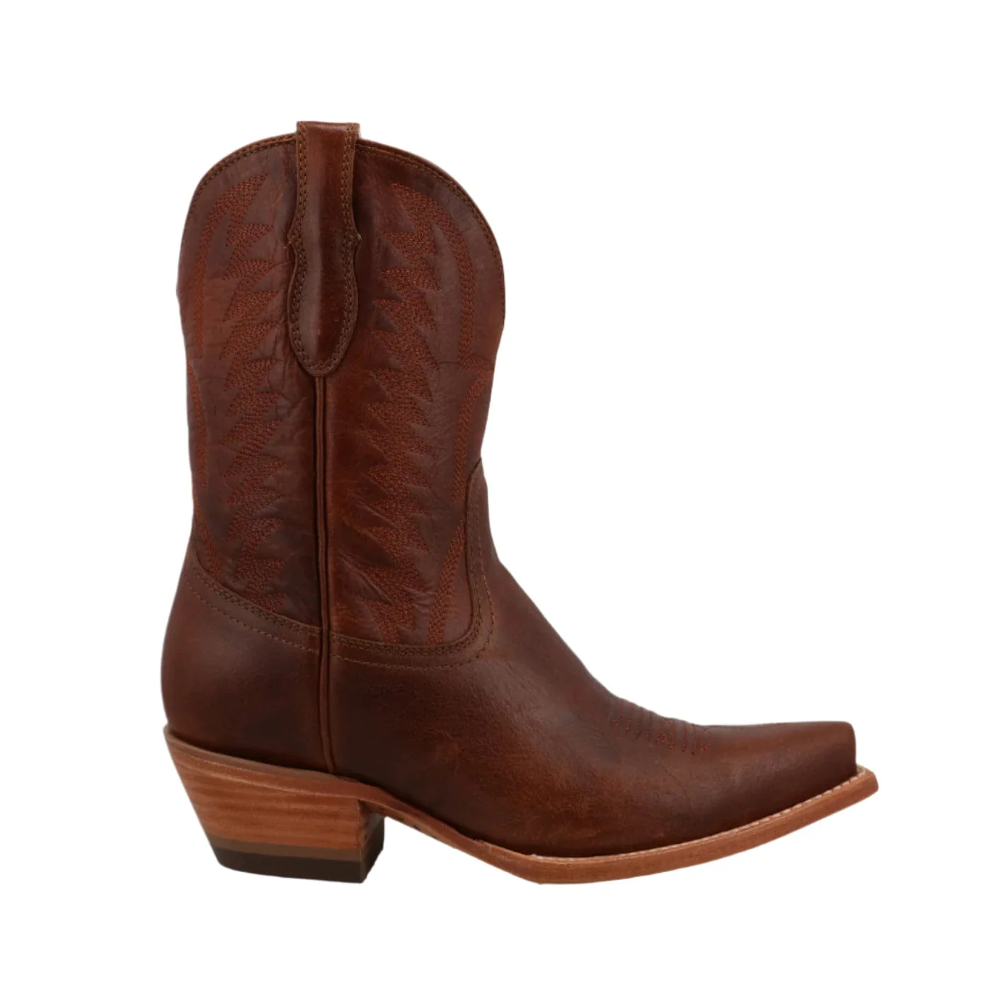 Black Star Women's Chestnut Murphy Western Bootie WBSN043 - Image 4