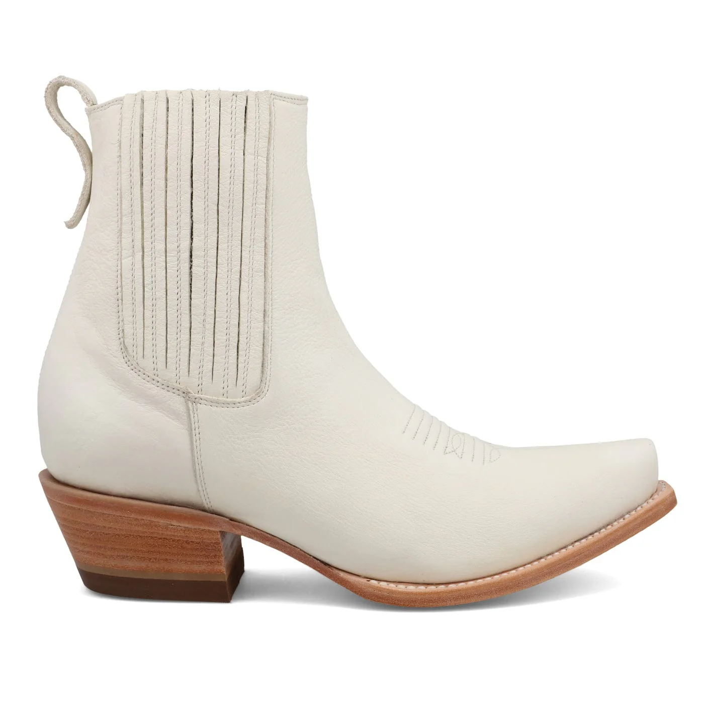 Black Star Women's Lillian Frost White Booties WBSN028 - Image 4